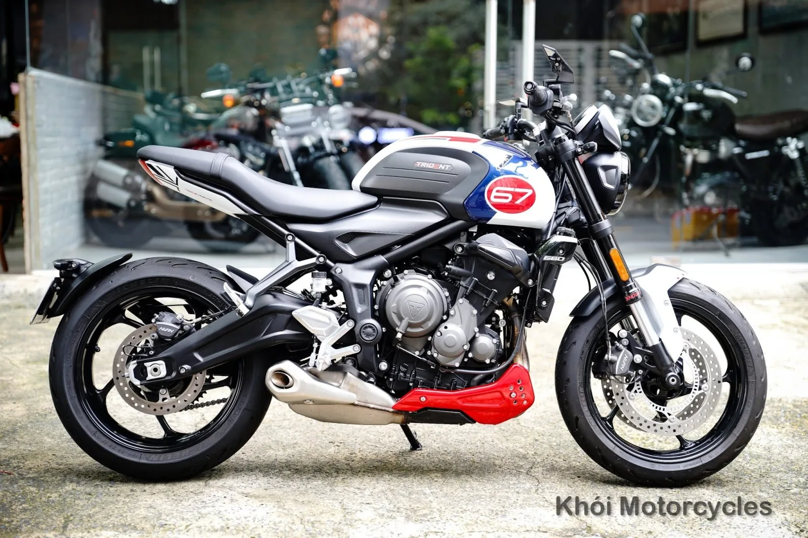 Triumph Trident 660cc Tribute 2025 limited odo 2k km