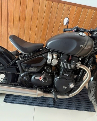 [T12/2025] Triumph Bobber 2023 odo như xe mới: 314km