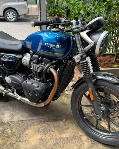 [T8/2026] Triumph Street Twin 2018 bình xăng 2022