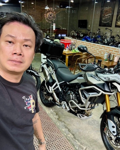 [T9/2025] Triumph Tiger 900 Rally Pro 2023 màu vàng cát rất hiếm