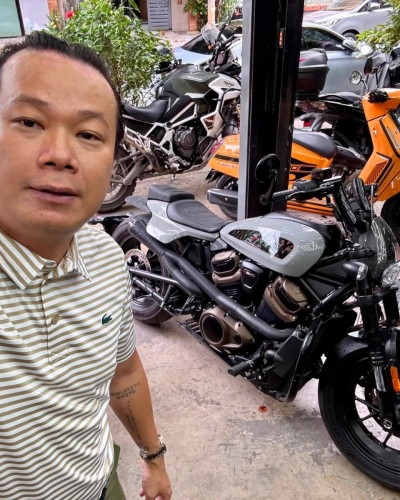 [T8/2026] Harley Sportster S 1250cc 2024 lướt 1k km màu Billiard Grey, xe vào full đồ.