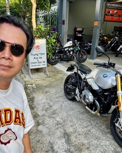 [T9/2025] BMW R9T Classic 2018 bình xăng bạc có mối hàn giữa