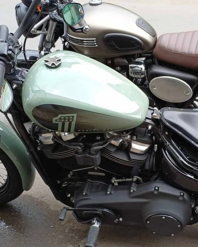 [T9/2025] Triumph Speed Twin 900 2020 độ full gói T120 & Harley Softail Street Bob 2019 độ full Bobber