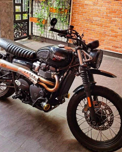 [T6/2025] Triumph Scrambler 900cc odo 7k km full đồ chơi