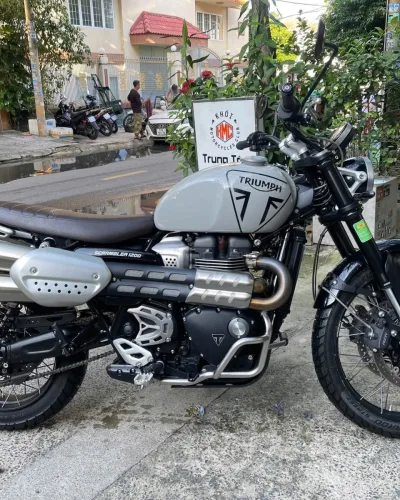 [T10/2026] Triumph Scrambler 1200X odo 2k km keng như xe mới