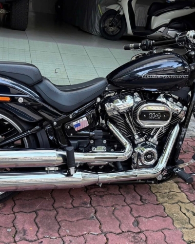 [T3/2026] Harley Softail Breakout 2020 lướt 4k miles; Harley Softail Fat Bob xe Mỹ nhiều đồ chơi