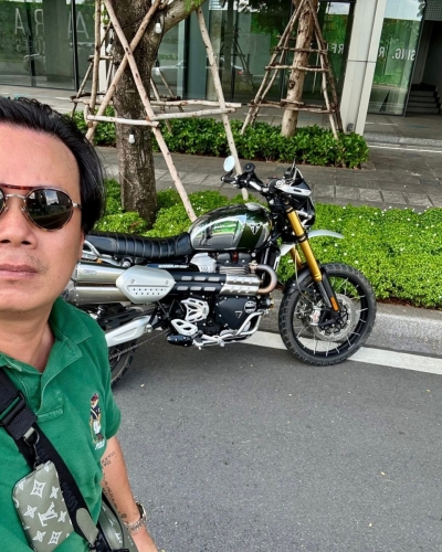 [T7/2025] SCRAMBLER 1200XE 2023 CHROME EDITION BROOKLANDS GREEN