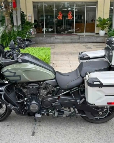 [T8/2026] Harley Pan America 2021 màu Deadwood Green cực đẹp