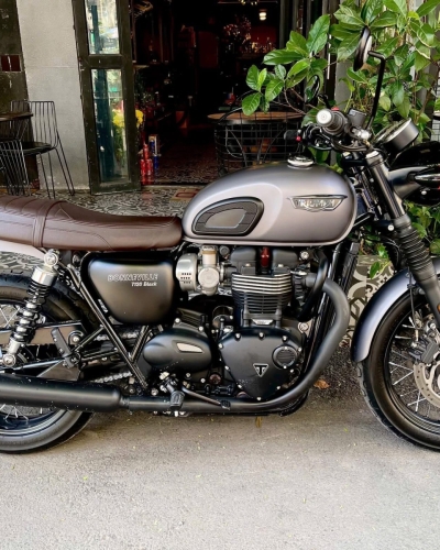 [T12/2025] Triumph T120 2018 Matt Graphite Odo 6k km