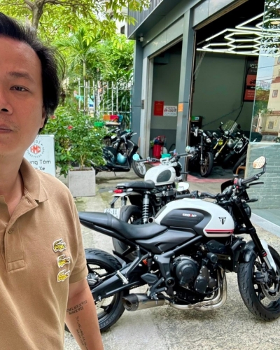 [T12/2025] Triumph Speed Twin 1200 2024 siêu lướt 2k km & Triumph Trident 660 2022 odo 9k full đồ chơi