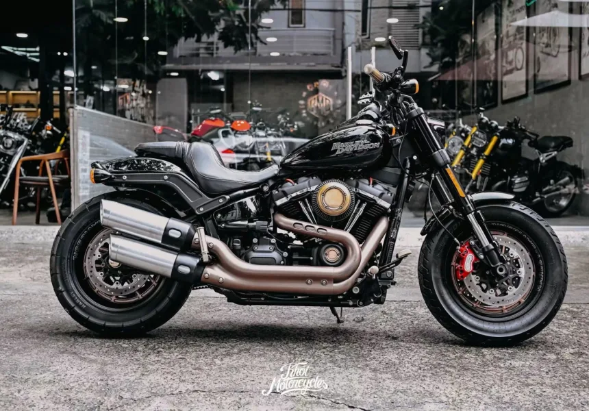 Harley Davidson Softail Fat Bob 2018 xe Mỹ odo 7k miles