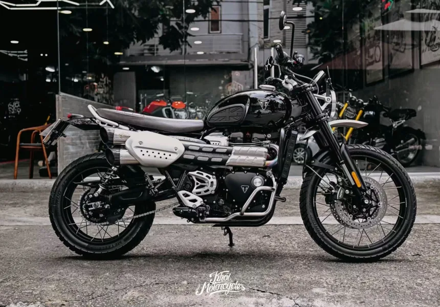 Triumph Scrambler 1200X 2025 odo 3k km