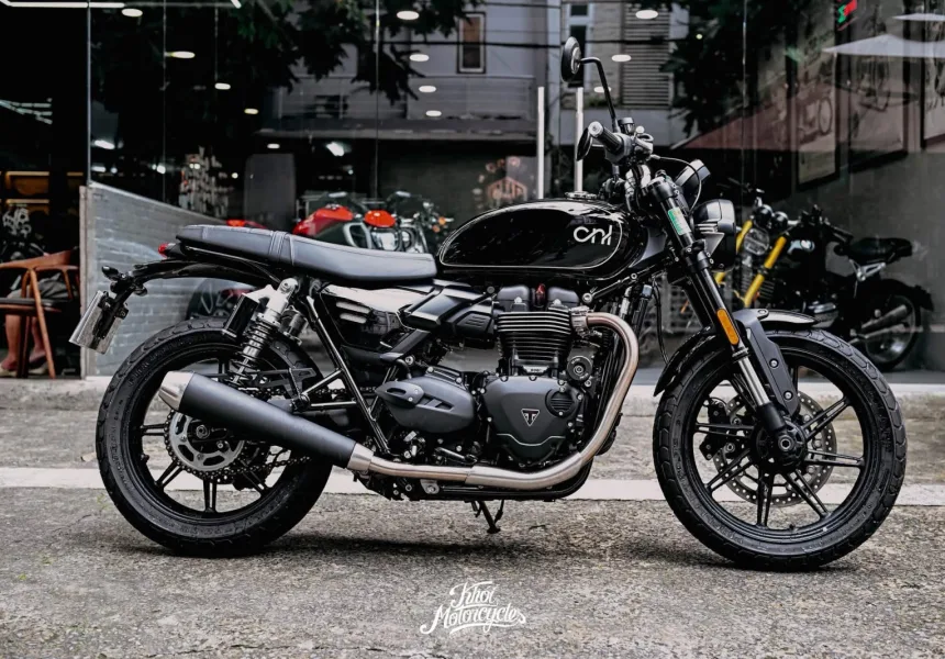 Triumph Speed Twin 900cc 2025 phom mới odo lướt 3k km