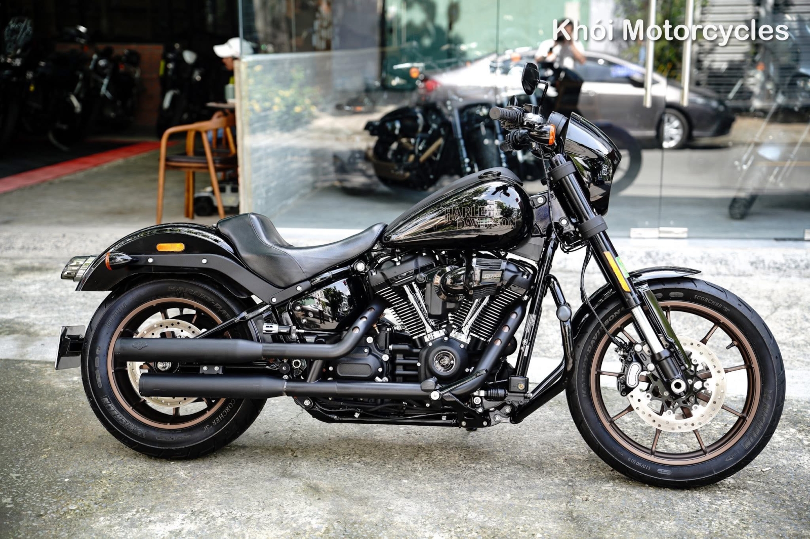 Harley Davidson Softail Low Rider S 117ci Vivid Black Odo 4k km