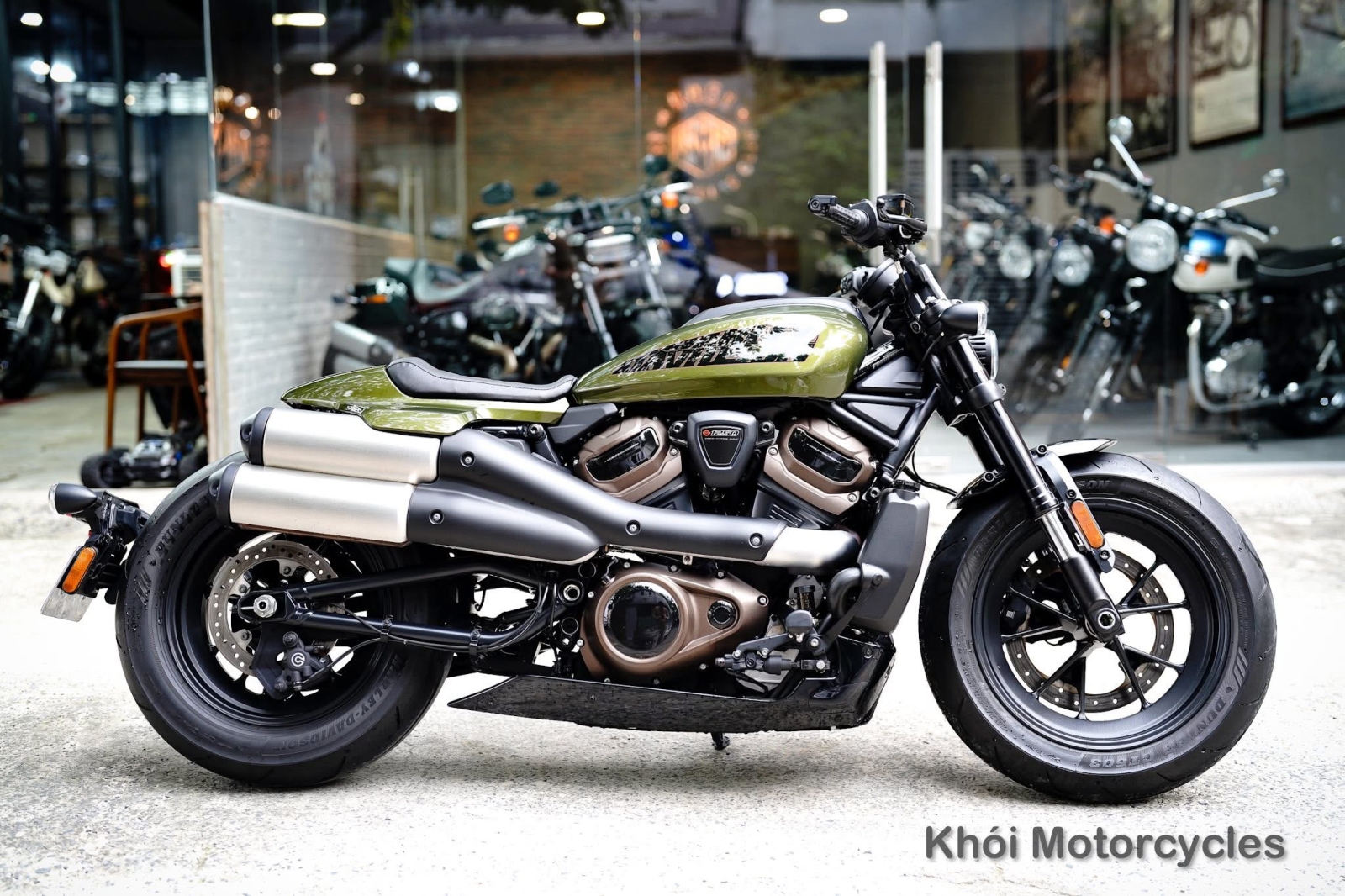Harley Davidson Sportster S 1250cc 2022 Mineral Green odo 2k km