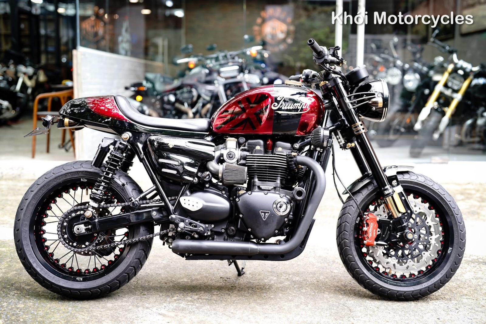 Triumph Bonneville T120 2017 Full đồ chơi