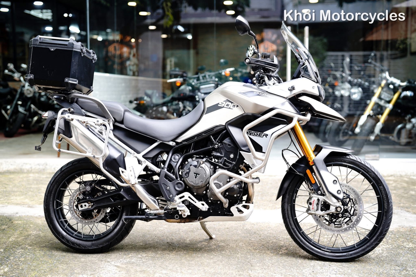 Triumph Tiger 900 Rally Pro 2023 màu Sandstorm Odo 12k km