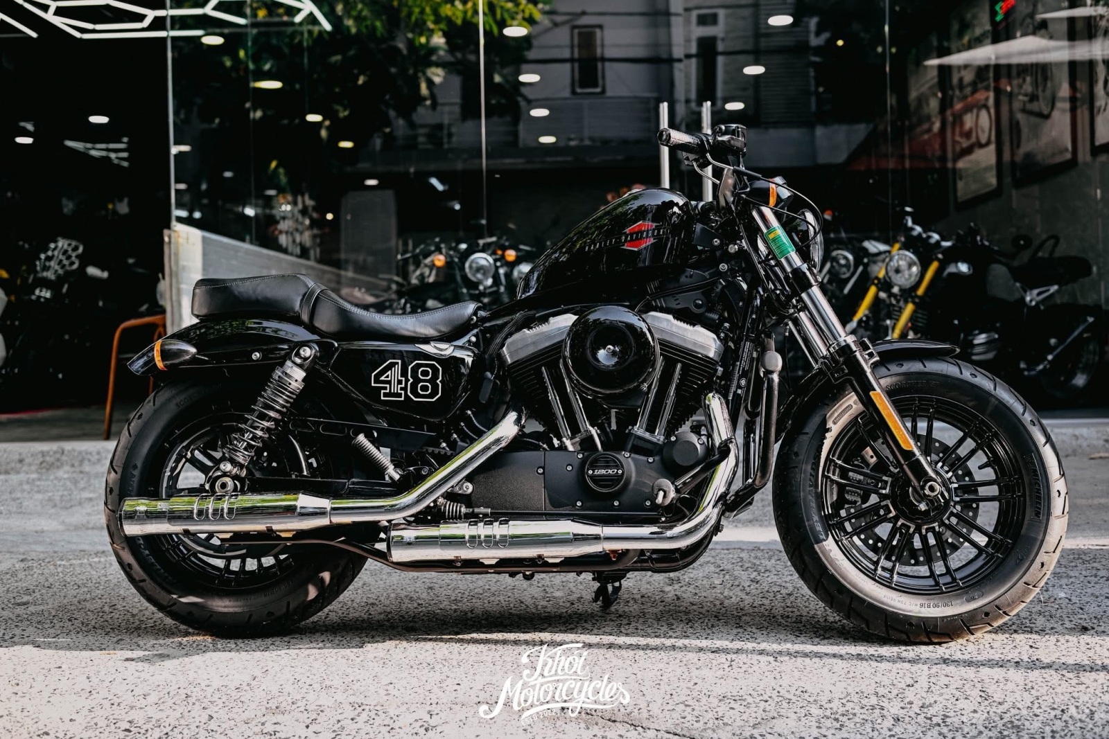 Harley Davidson 48 2022 Vivid Black odo 4k miles