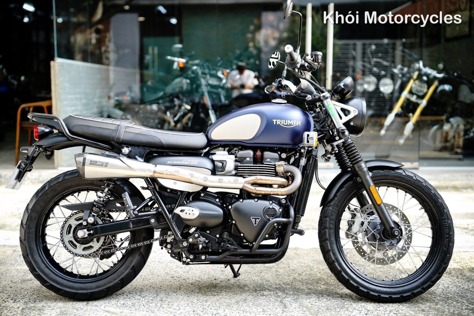 Triumph Scrambler 900cc 2022 bản Gold Line Odo 17k km