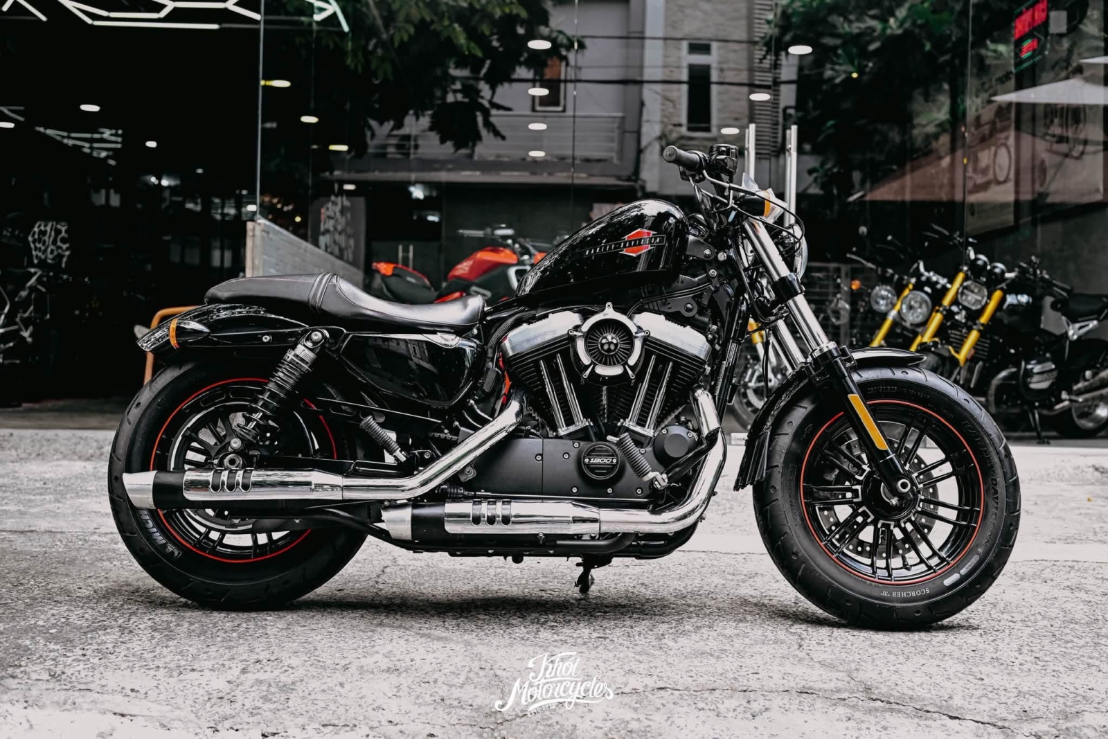 Harley Davidson 48 2020 màu vivid black odo 5k miles