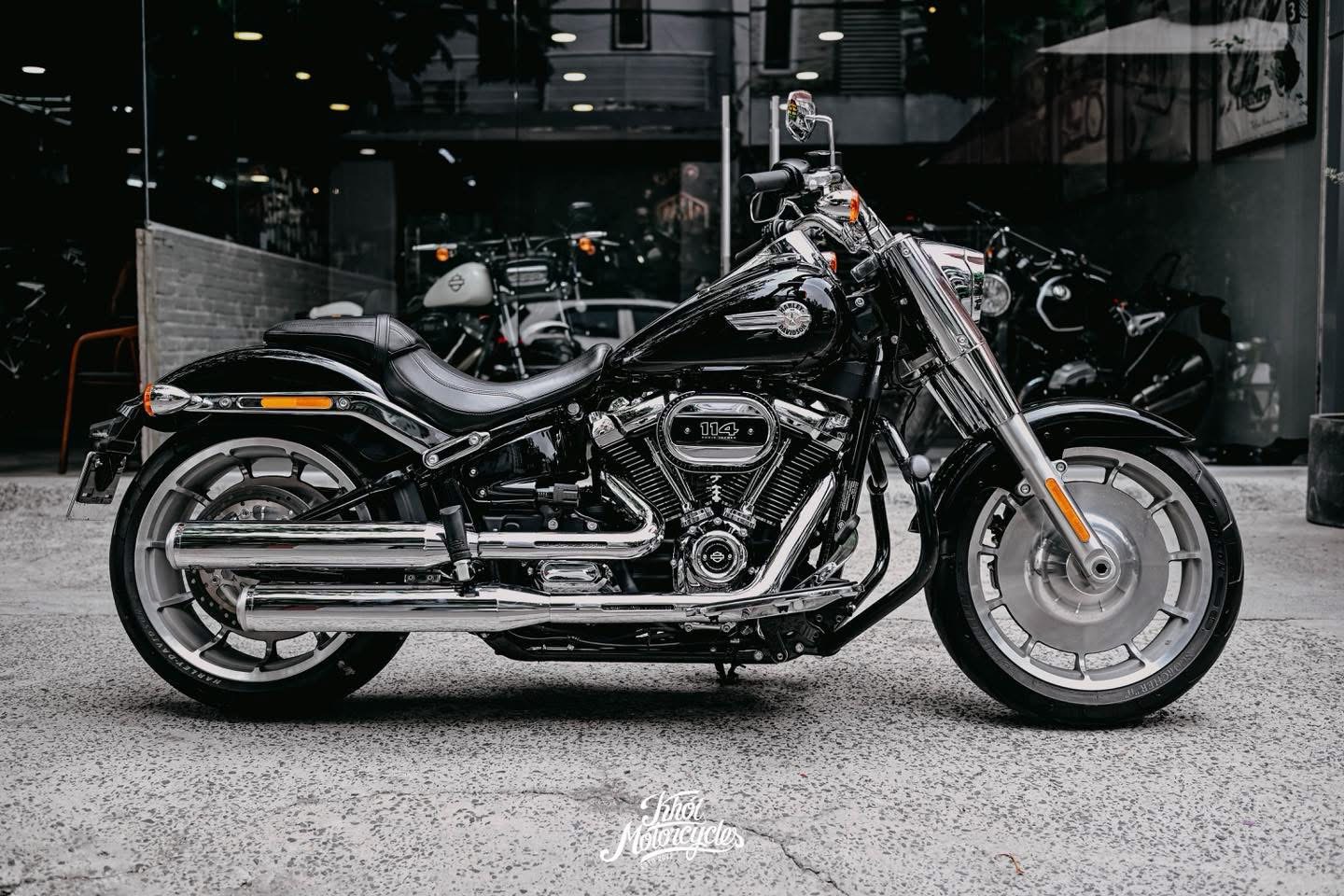 Harley Davidson Softail Fat Boy 2022 Phom Mới Siêu Lướt 1k Miles