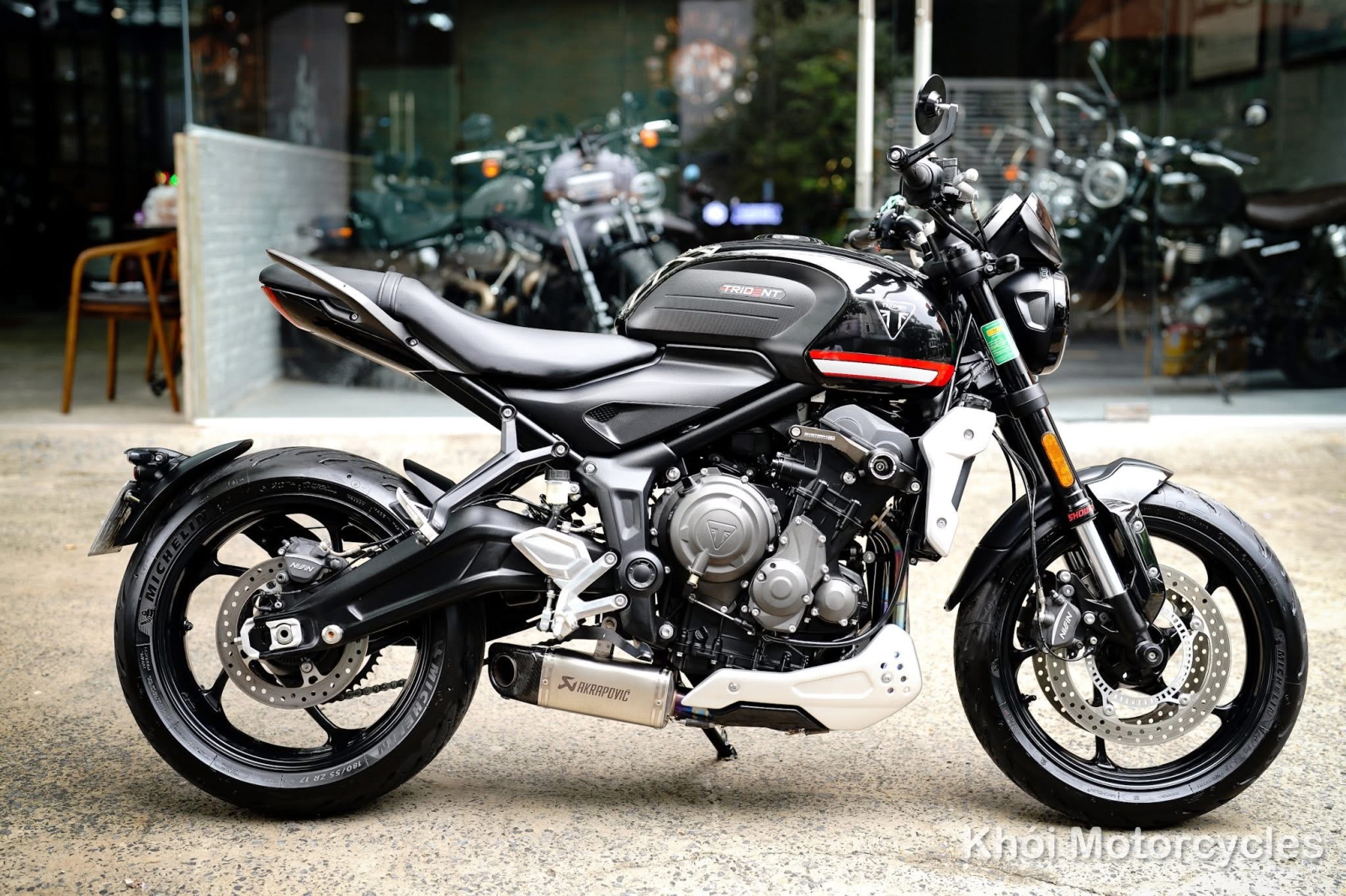 Triumph Trident 660cc 2023 Odo 1900km