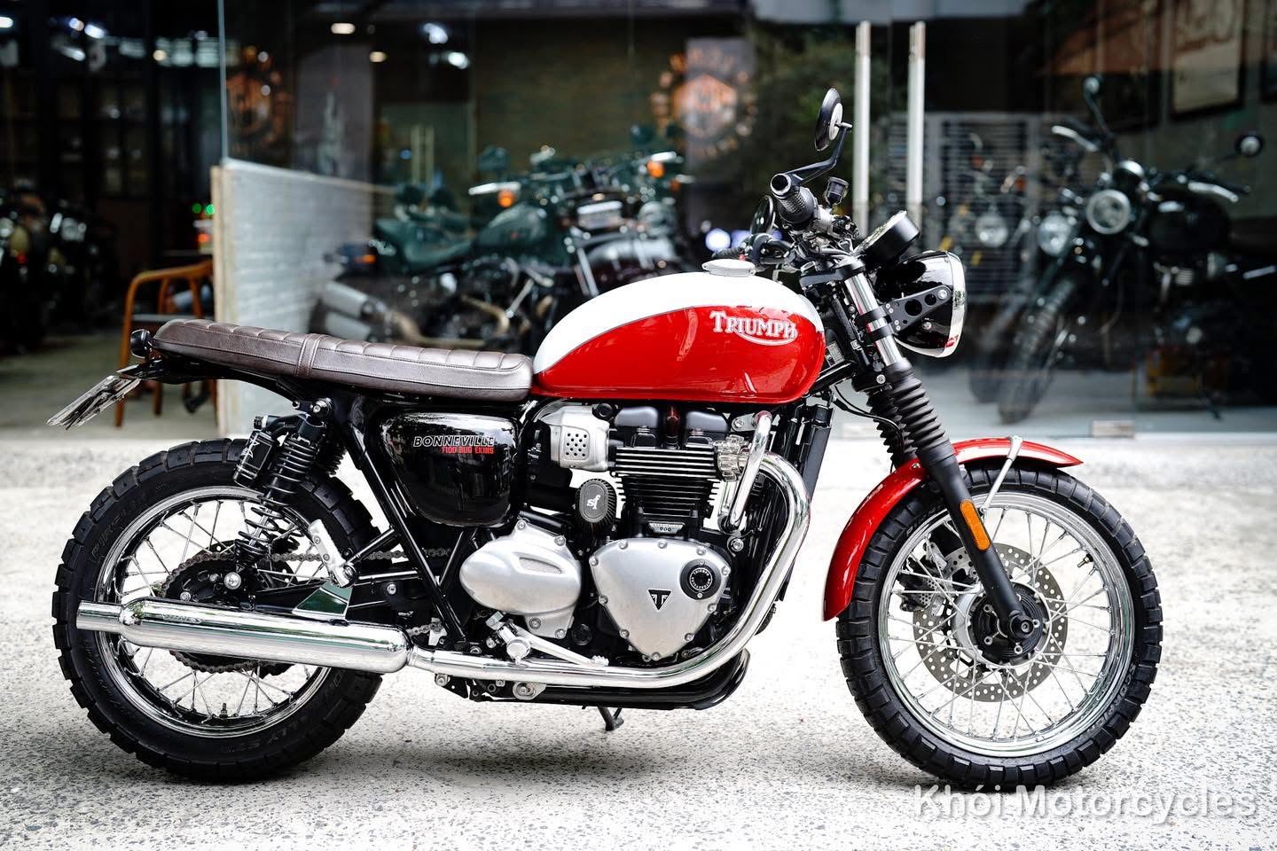 Triumph Bonneville T100 Bud Ekins limited 2020