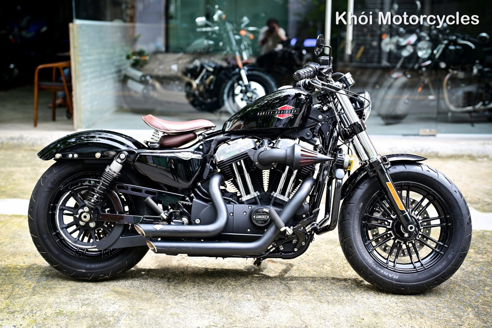 Harley Davidson 48 2019 Odo 4k miles độ full dáng Bobber