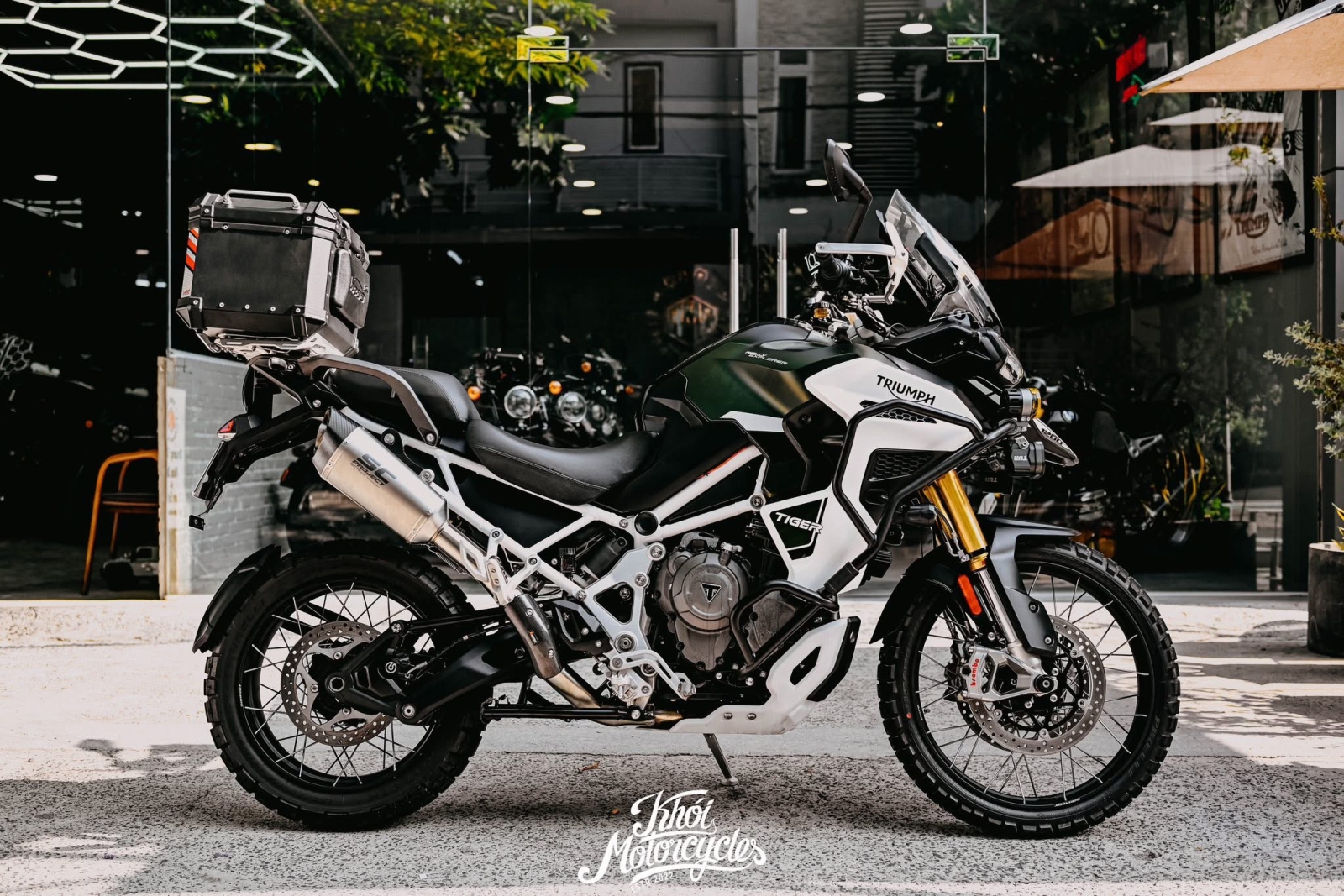 Triumph Tiger 1200 Rally Explorer 2023 odo 22k km