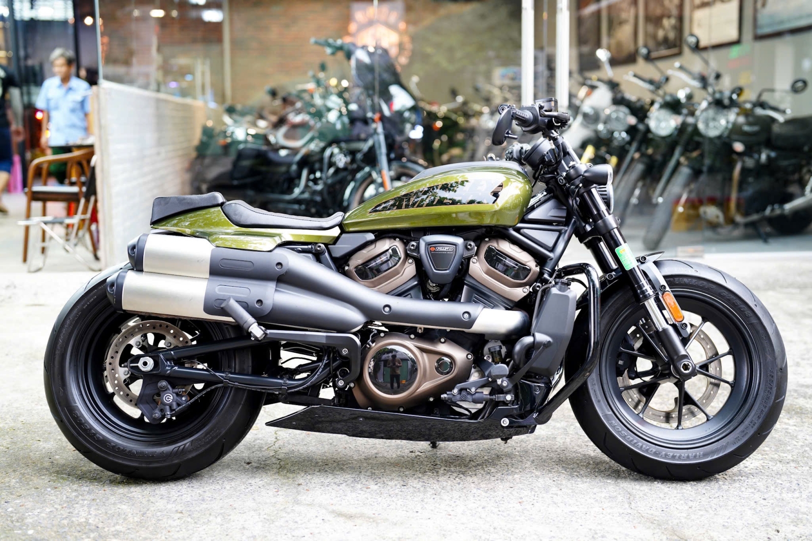 Harley Davidson Sportster S 1250cc 2022 Mineral Green