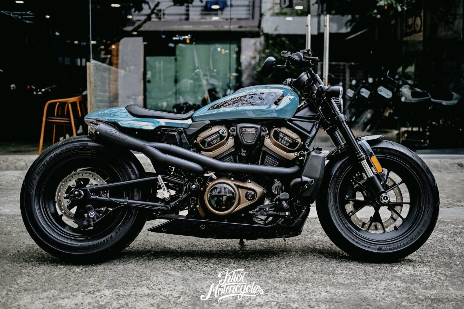 Harley Davidson Sportster S 1250cc 2024 màu Sharkskin Blue Odo 400km