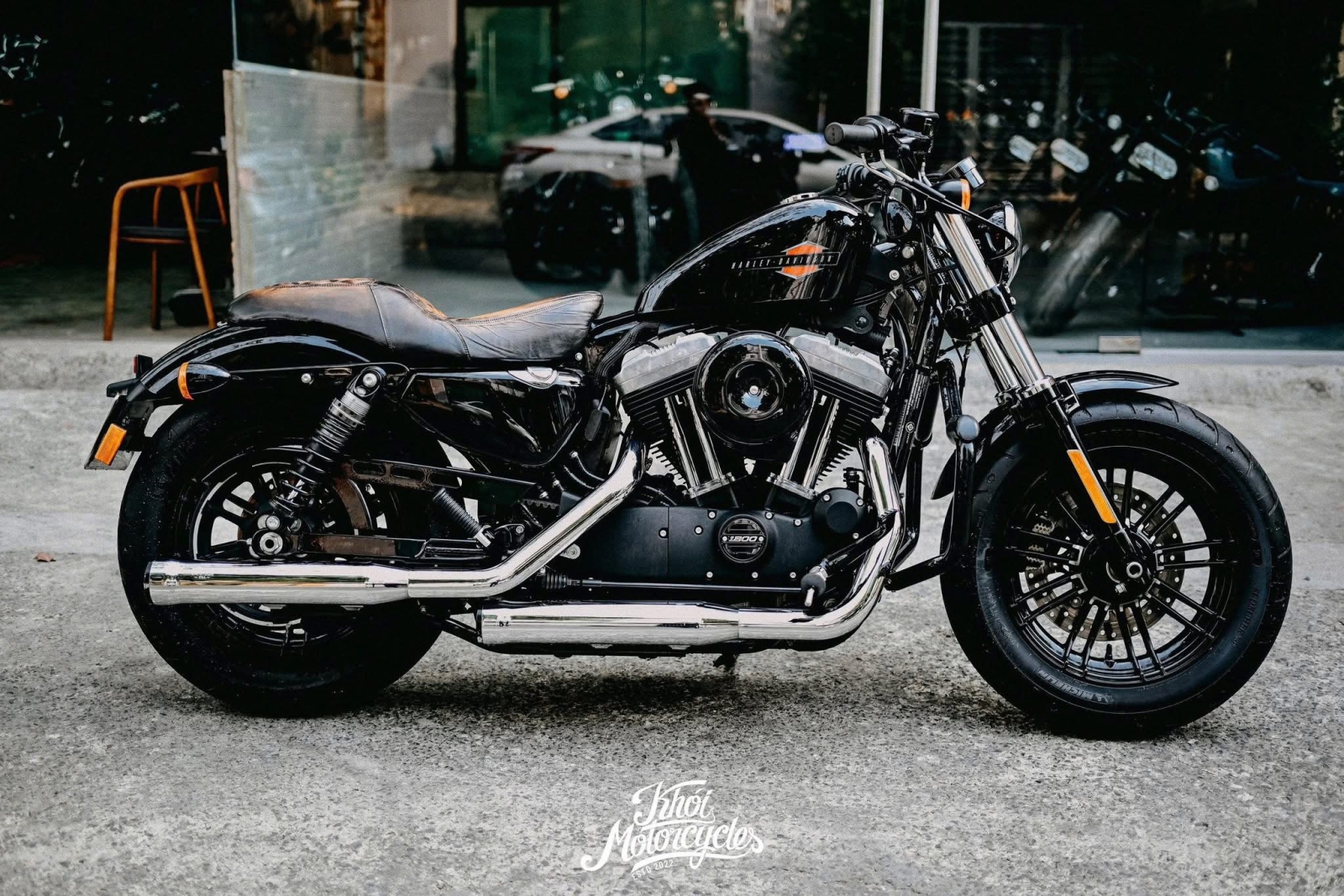 Harley Davidson 48 2020 màu Vivid Black Odo lướt 2k miles