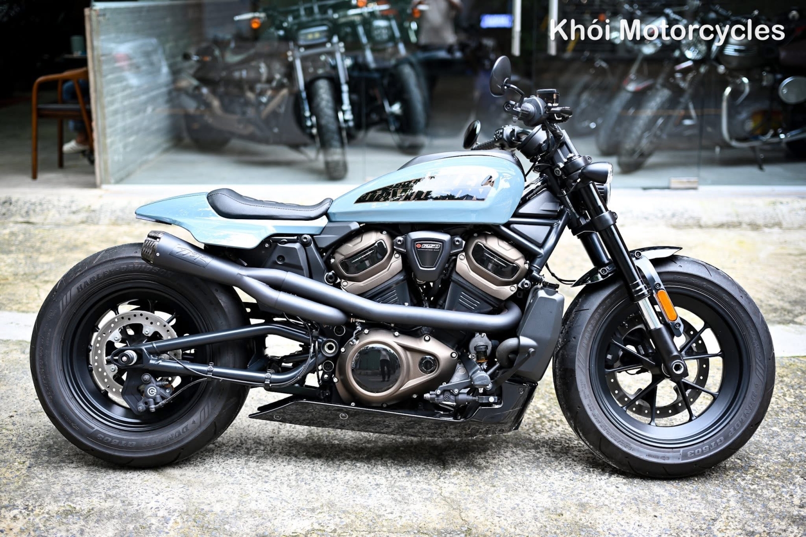 Harley Davidson Sportster S 1250cc 2024 màu Sharkskin Blue