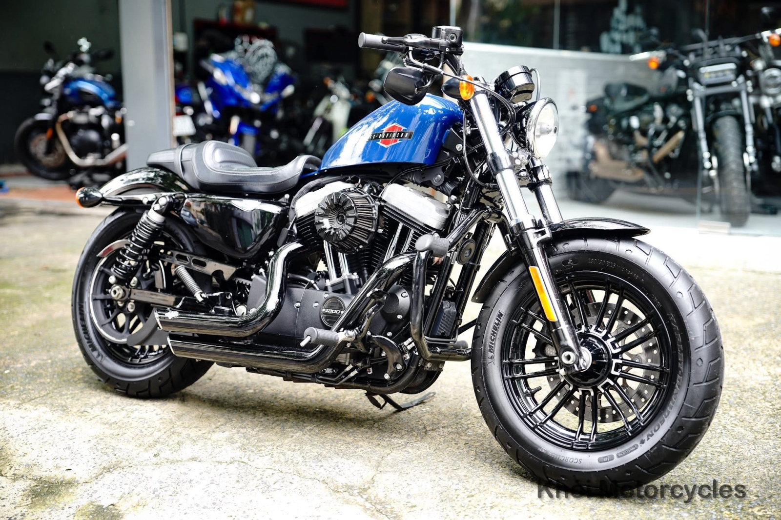 Harley Davidson Sportster 48 Reef Blue Odo 10k miles