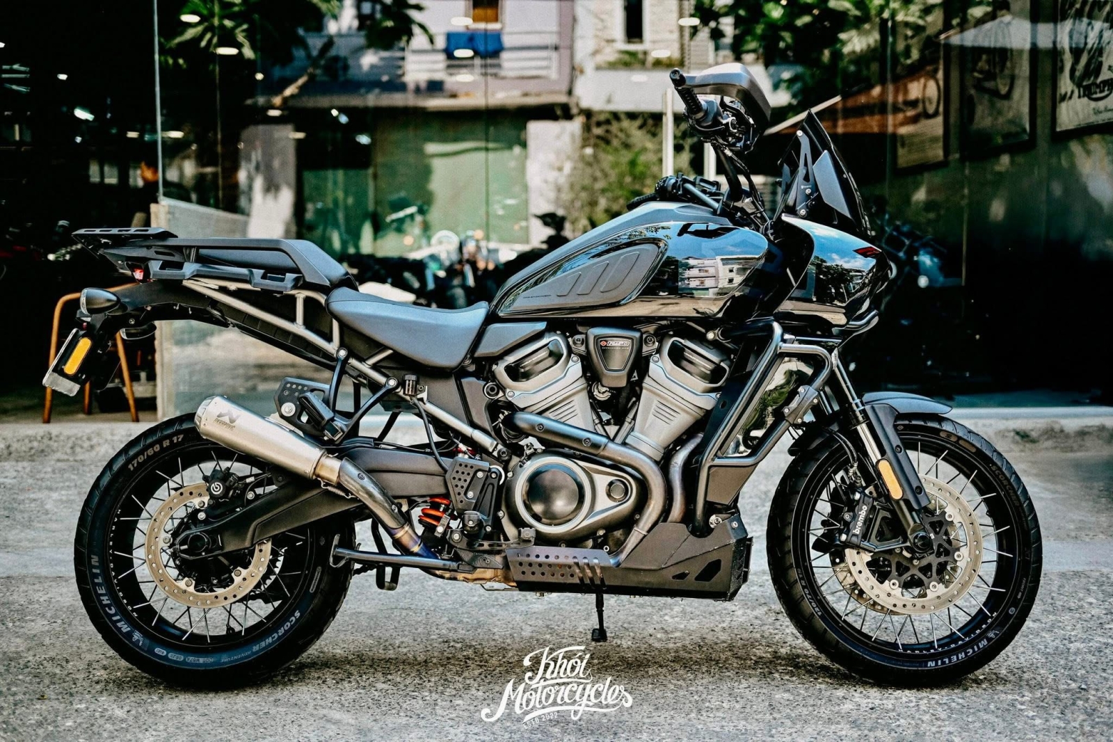 Harley Davidson Pan America 2021 bản full black Odo 7k miles