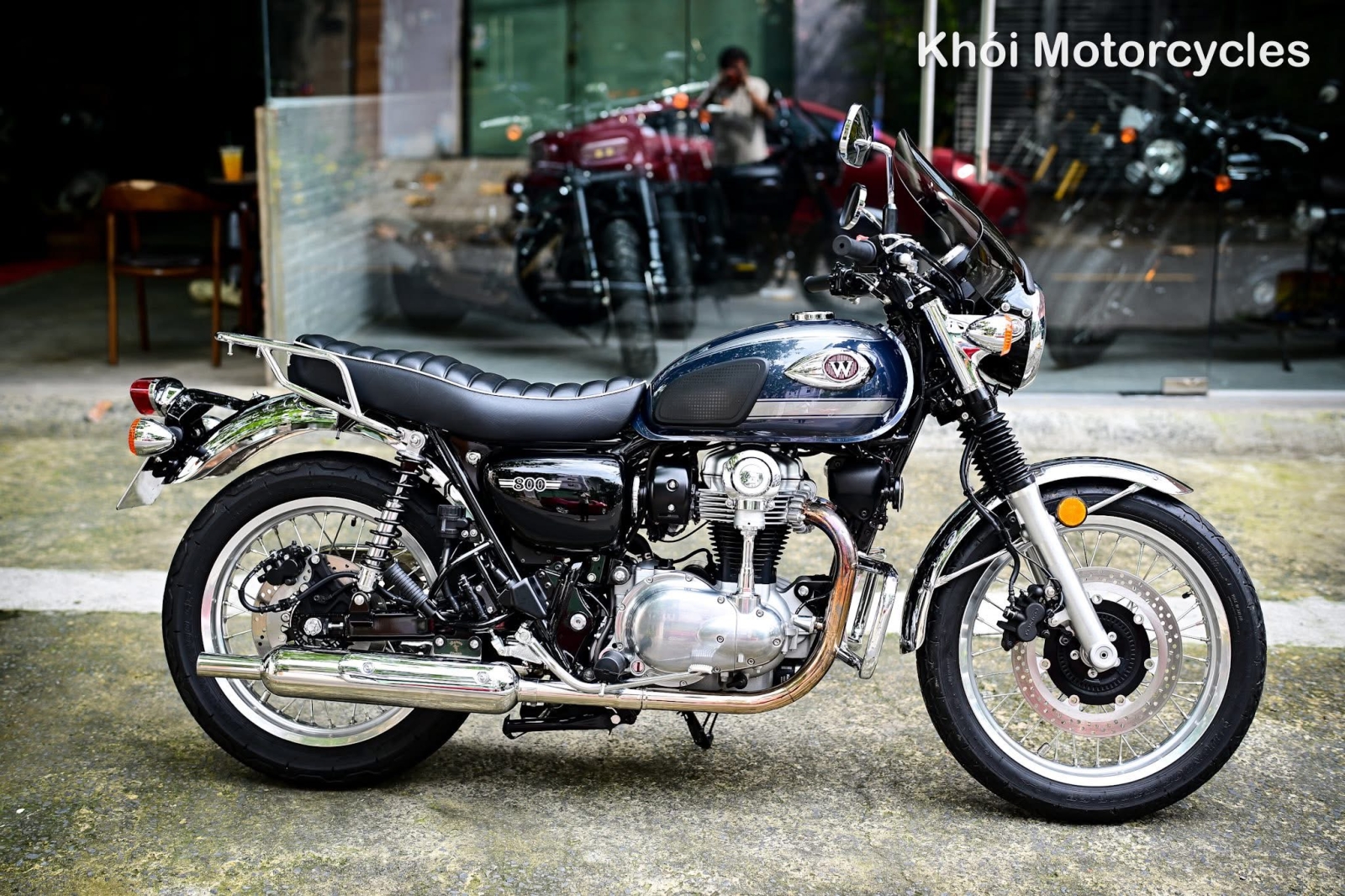 Kawasaki W800 2023 siêu lướt 1700km