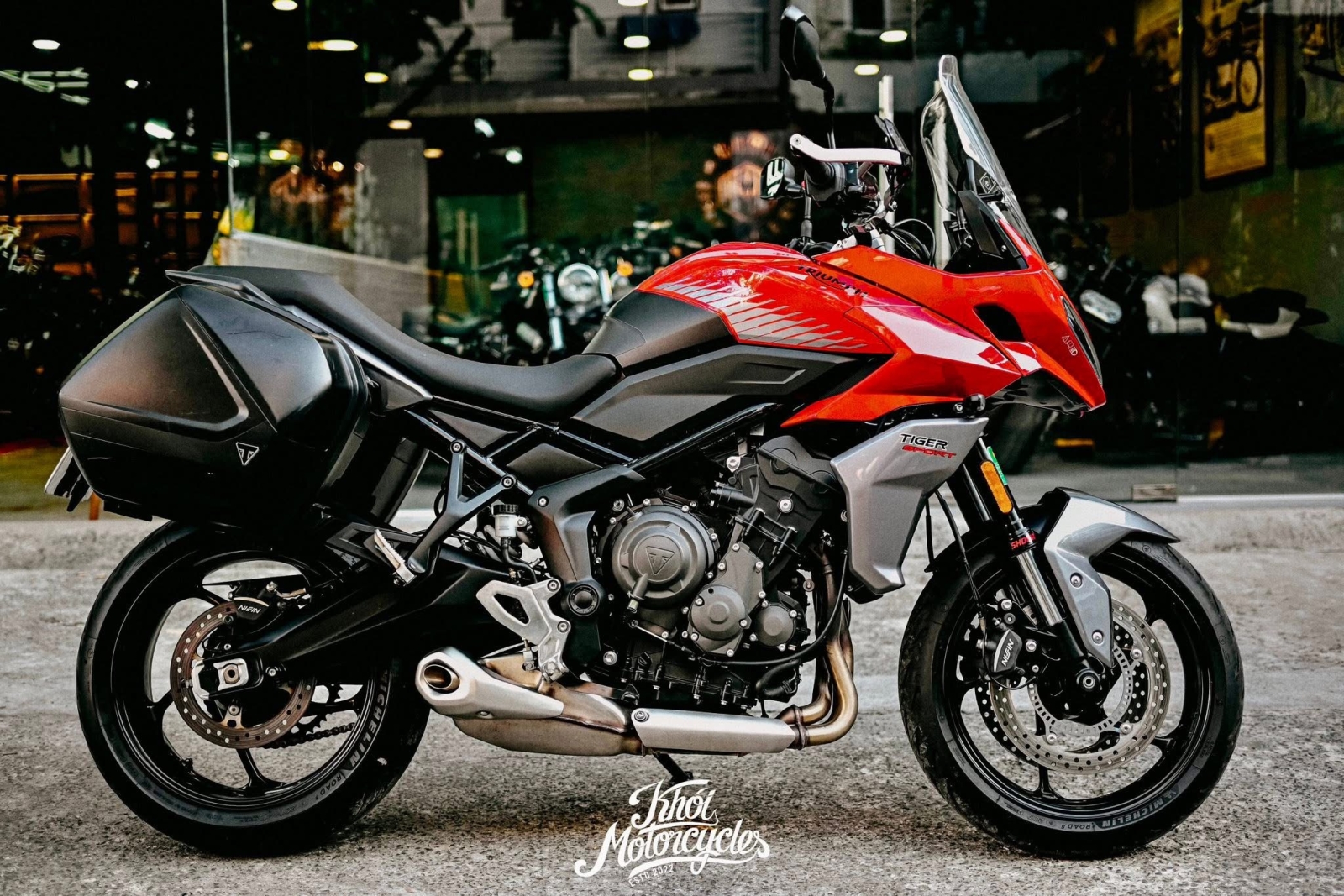 Triumph Tiger Sport 660 2023 Korosi Red Odo 4k km