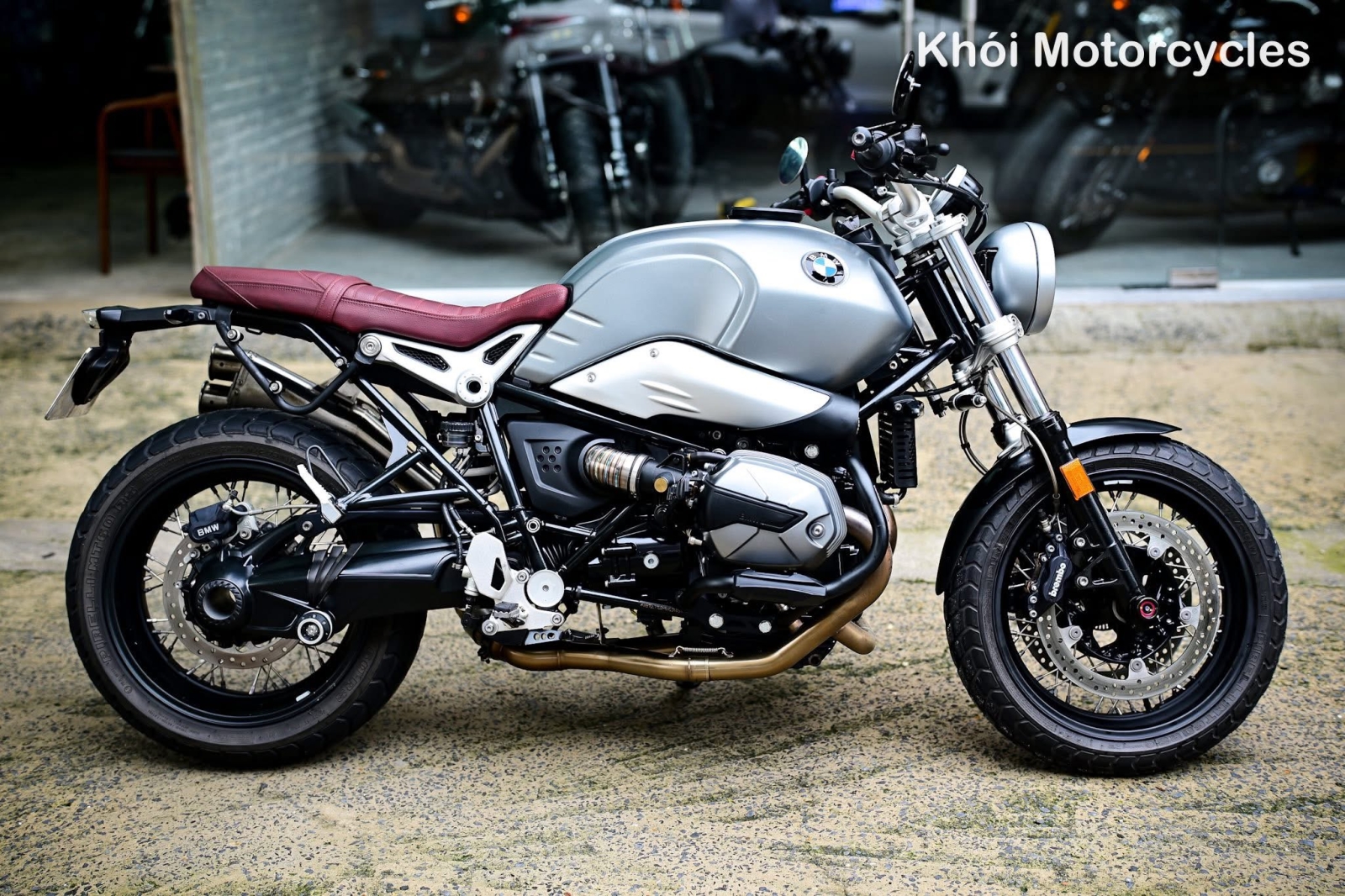 BMW R9T Scrambler 2023 ga điện odo 8k km