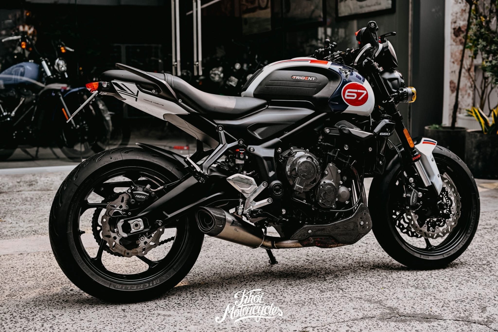 Triumph Trident Tribute 660cc 2025 odo siêu lướt 900km