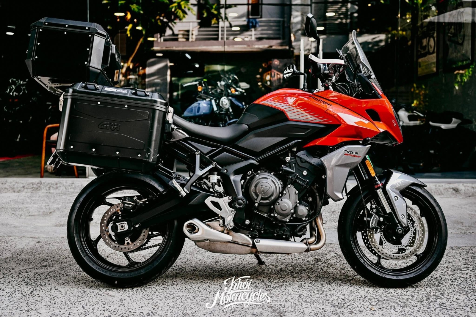 Triumph Tiger Sport 660 2023 Korosi Red Odo 4k km