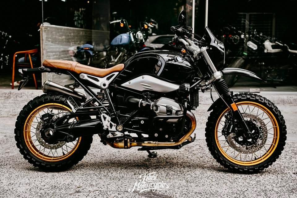 BMW R9T Scrambler 2020 bản bánh căm GS