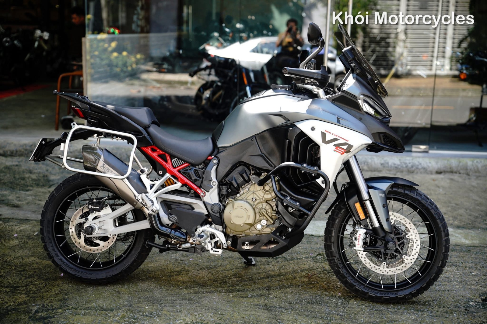 Ducati Multistrada V4S 2022 Aviator Grey Odo 15k km