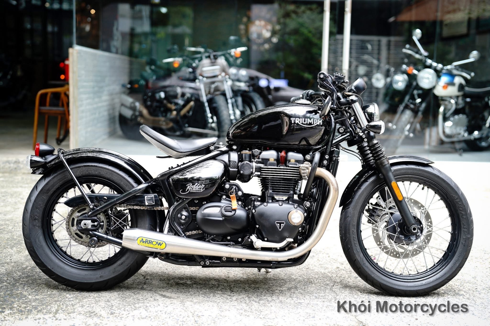 Triumph Bobber 1200cc 2017 odo 4900km