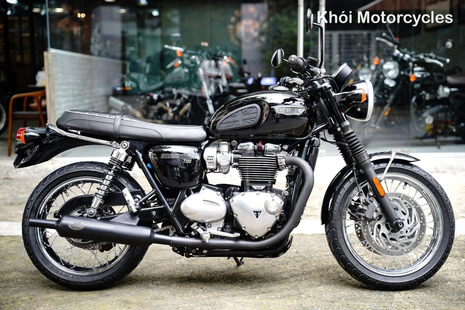 Triumph Bonneville T120 2017 odo 16k km
